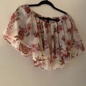 Floral Crop Top